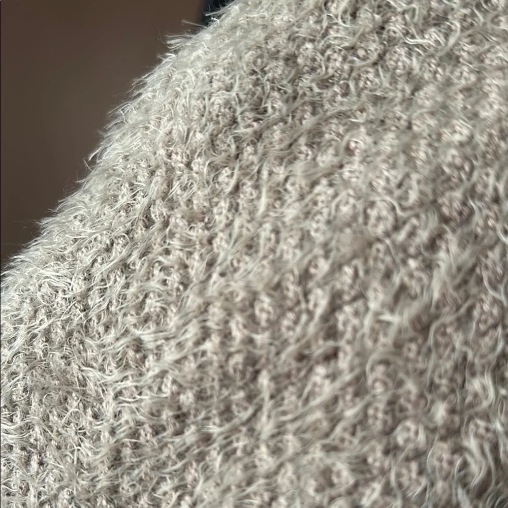 Jon & Anna Tan cozy Chunky Knit Cardigan Sweater - Picture 4 of 7